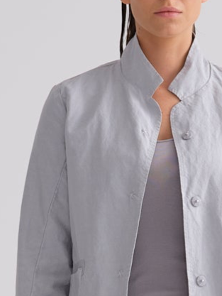 No - Collar Lightweight Wrinkle - Resistant Women's Blazer