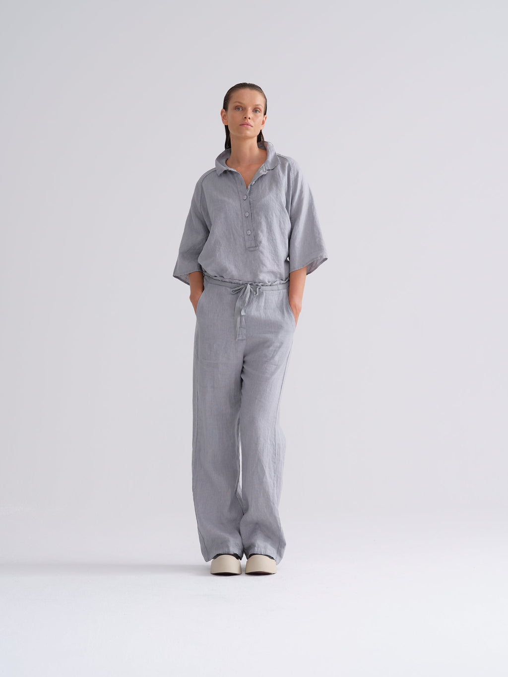 Loose Drawstring Casual Pants