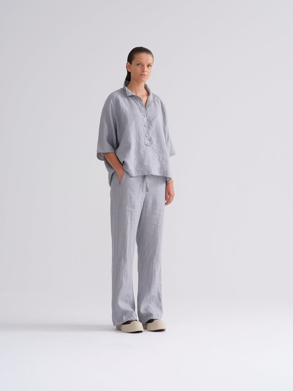 Loose Drawstring Casual Pants