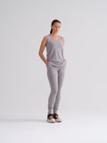 Comfortable Grey Slim-Fit Leggings