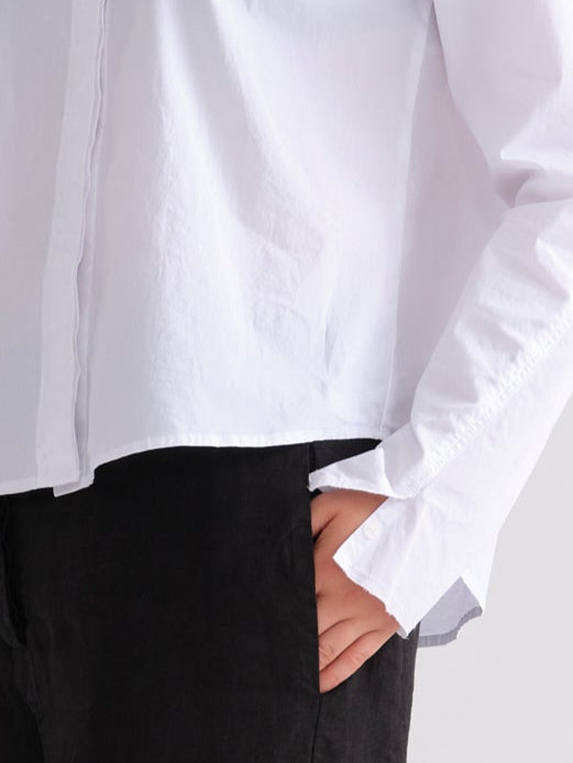 Classic White Long - Sleeved Shirt