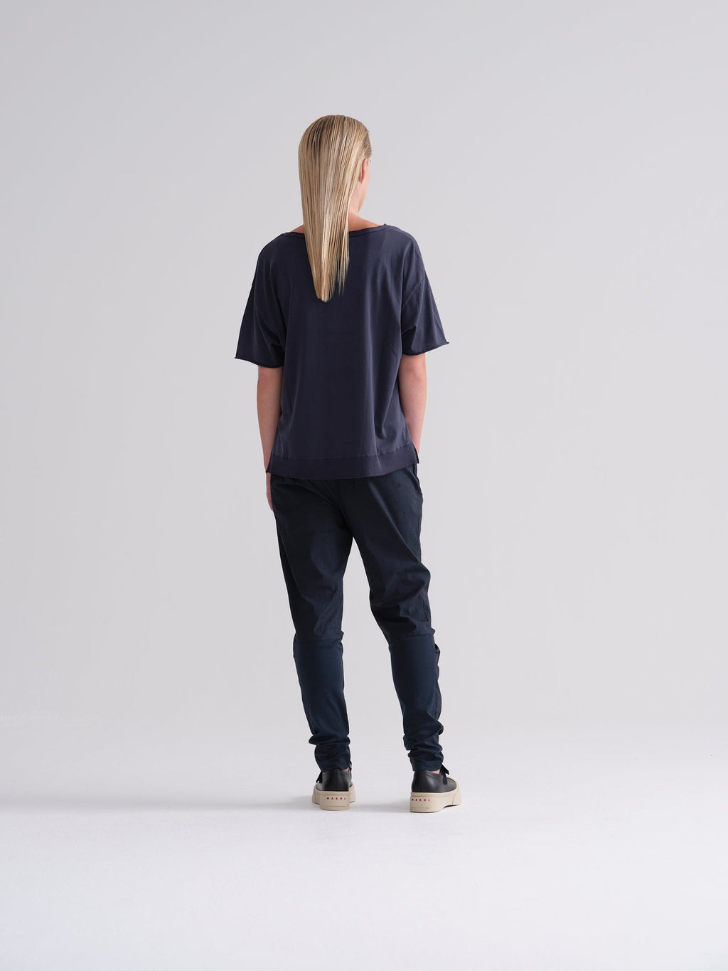 Minimalist Cuffed Casual Pants