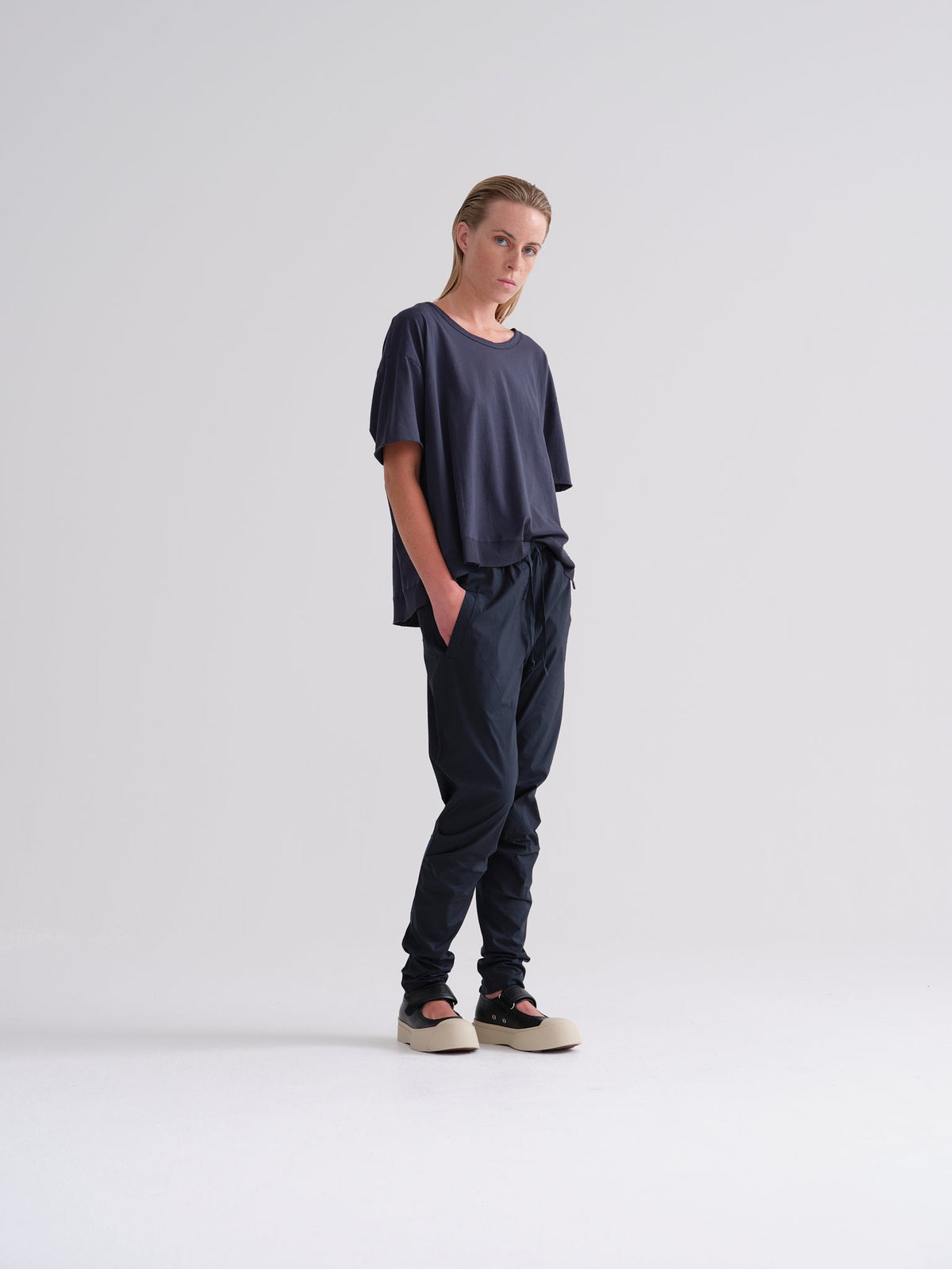 Minimalist Cuffed Casual Pants