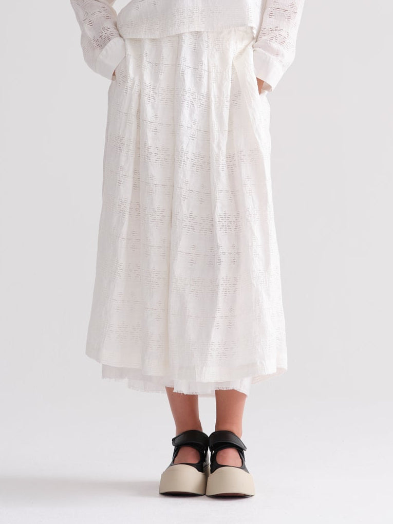 Elegant Embroidered Textured Dress