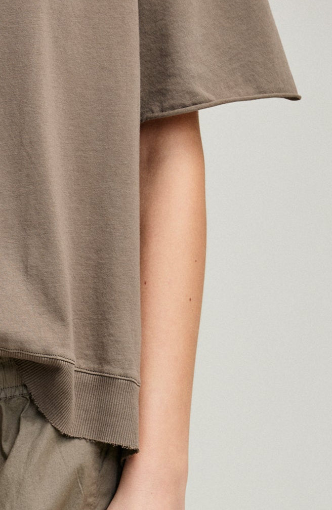 Casual Loose Round Neck Short Sleeve Basic T-Shirt