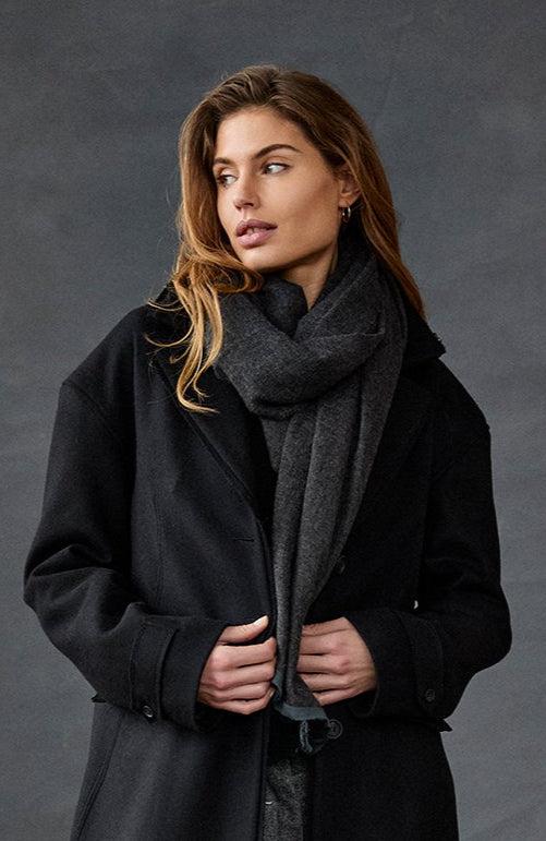Striped Decorative Linen Scarf