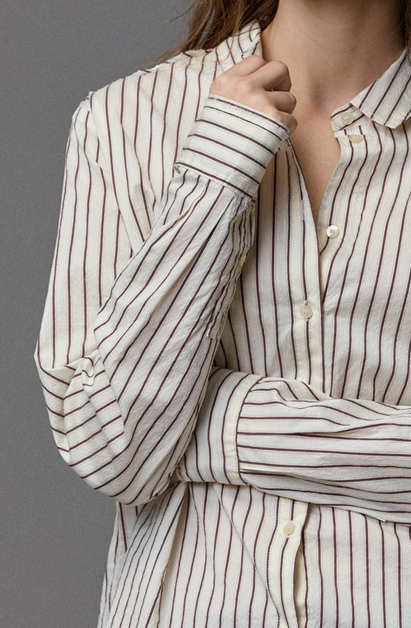 Striped Long - Sleeved Shirt