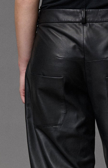 Simple - Style Black Casual Pants