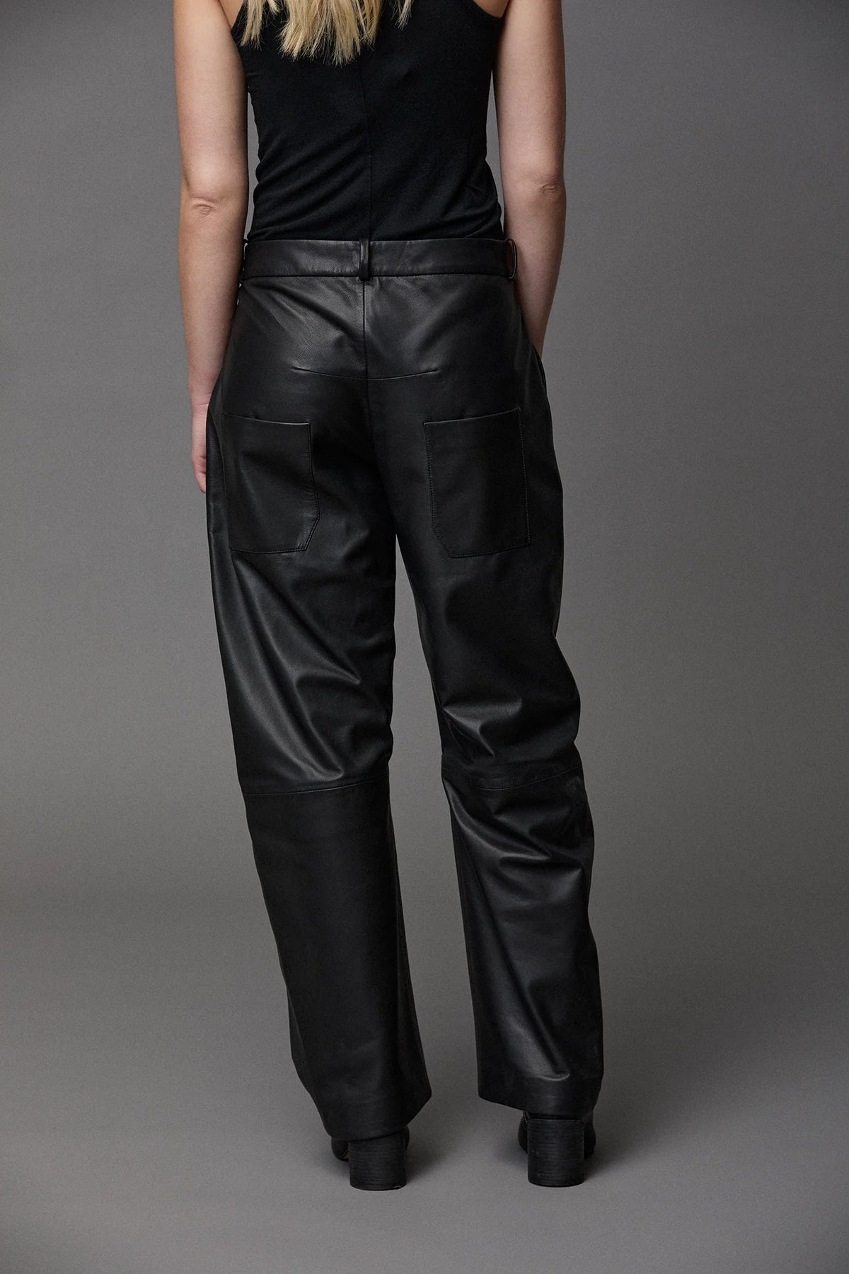 Simple - Style Black Casual Pants