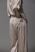 Soft Drape Wide - Leg Casual Pants