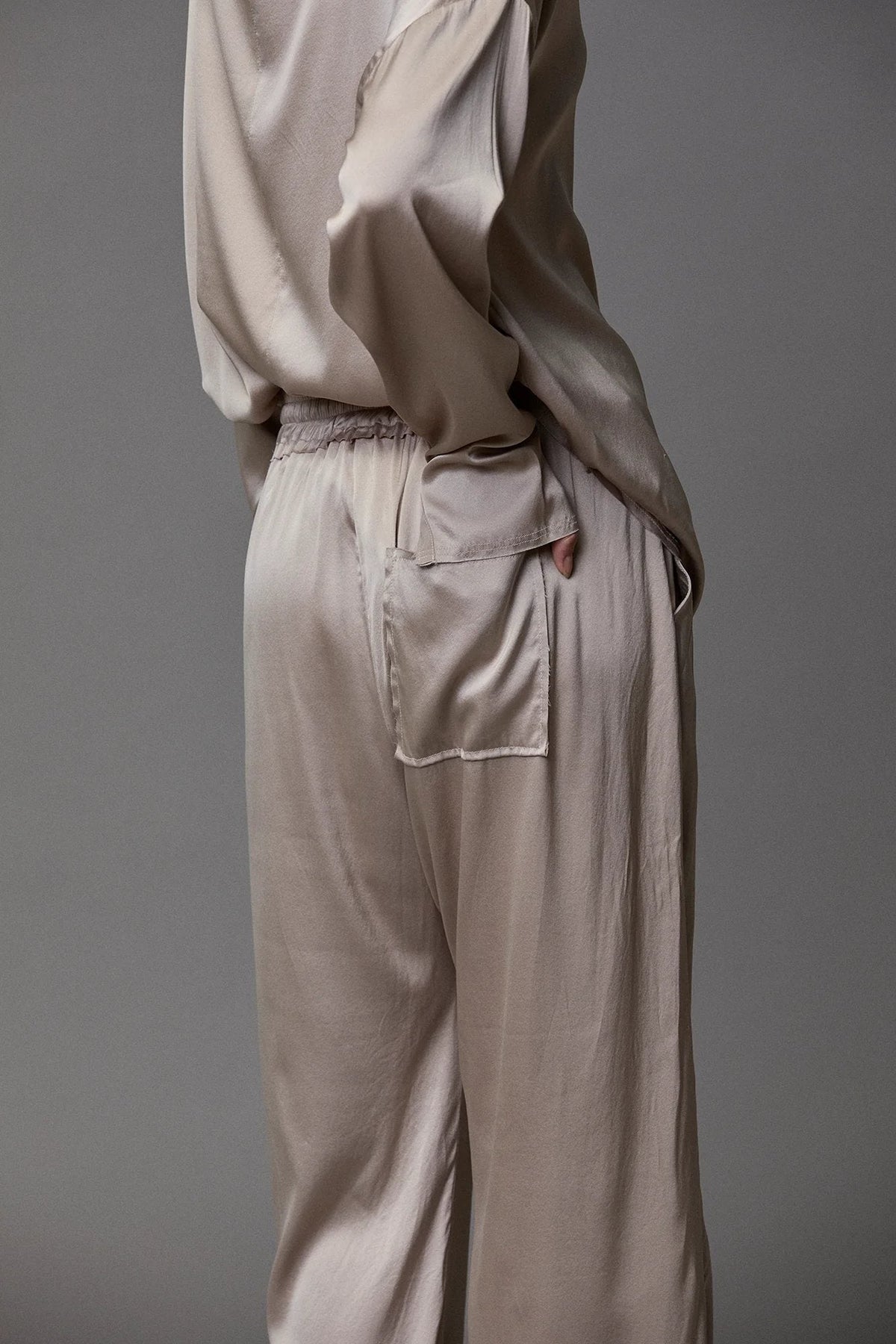 Soft Drape Wide - Leg Casual Pants
