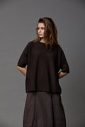 Relaxed Fit Black Short Sleeved T-Shirt