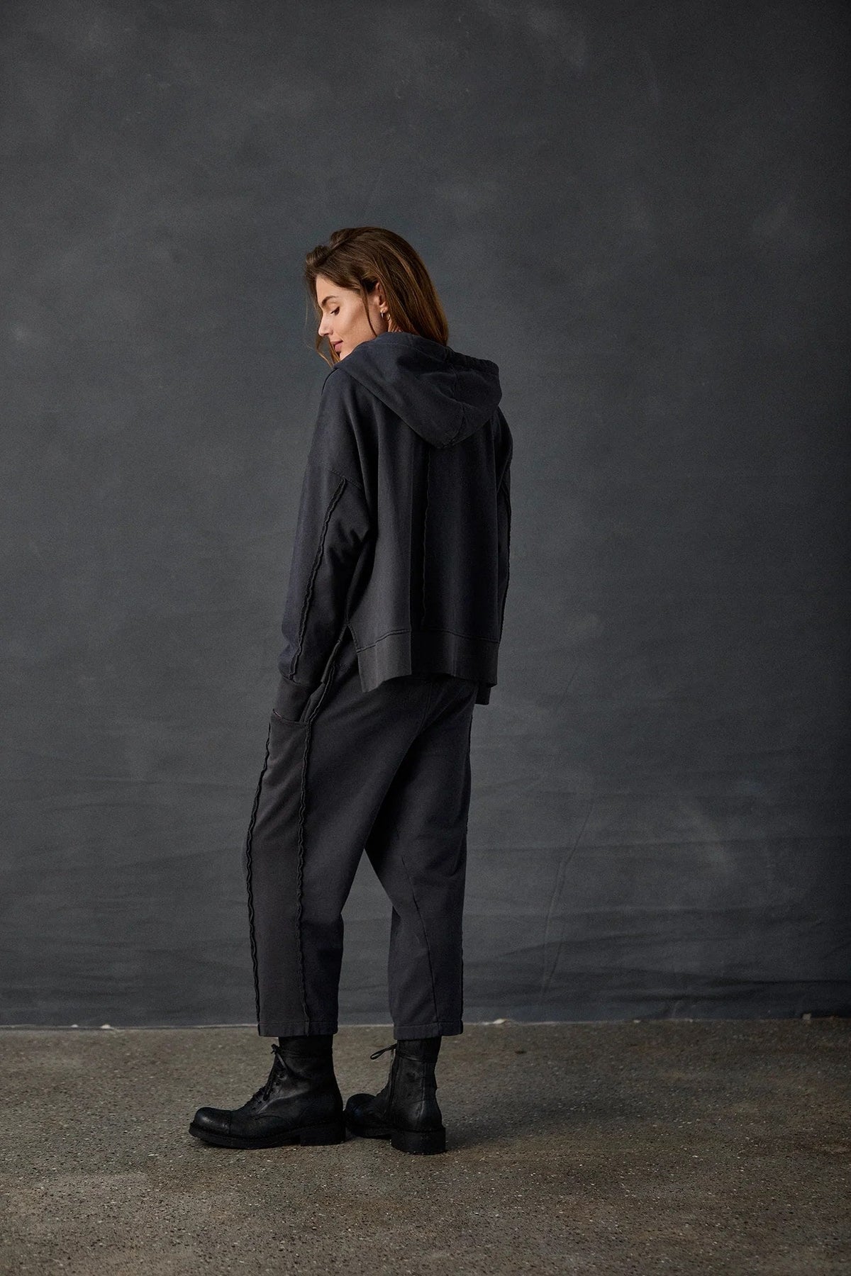 Everyday Casual Zip-Up Hooded Shirt