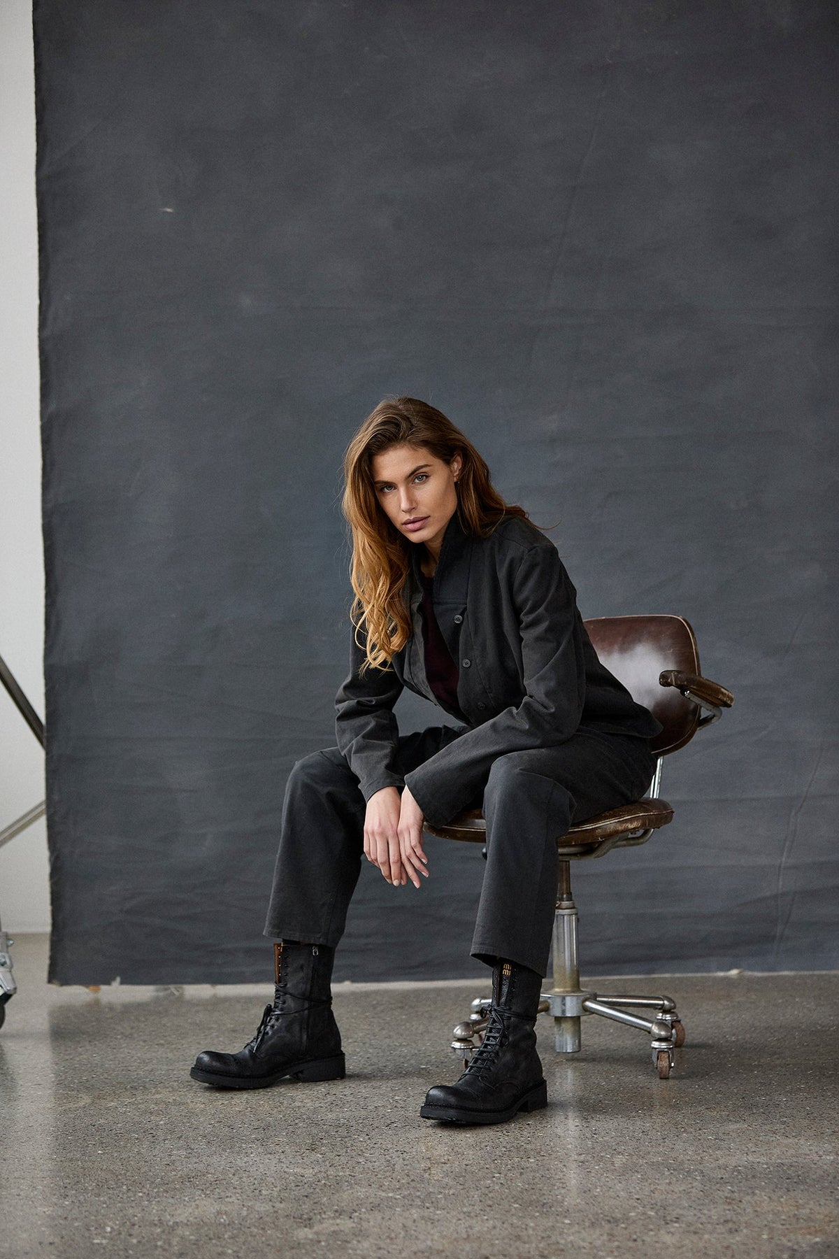 Relaxed Casual Cuffed Workwear Pants