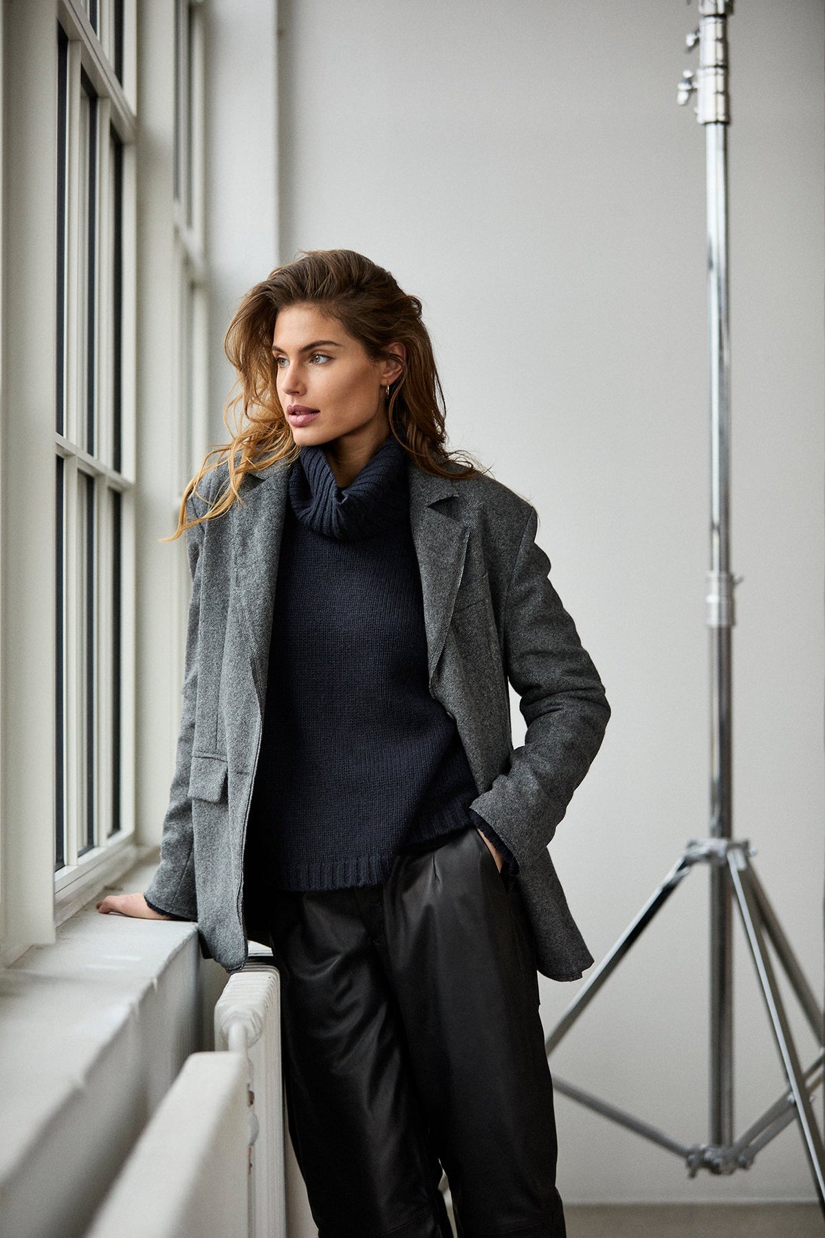 Cozy Ribbed Turtleneck Sweater