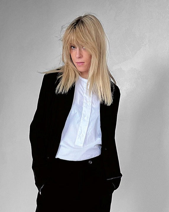 Casual Black Suit Jacket