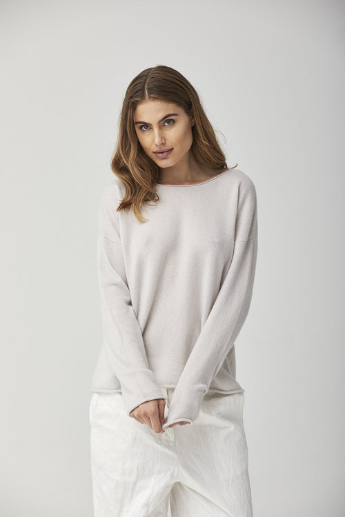 Back Fork Design Simple Knitted Cardigan