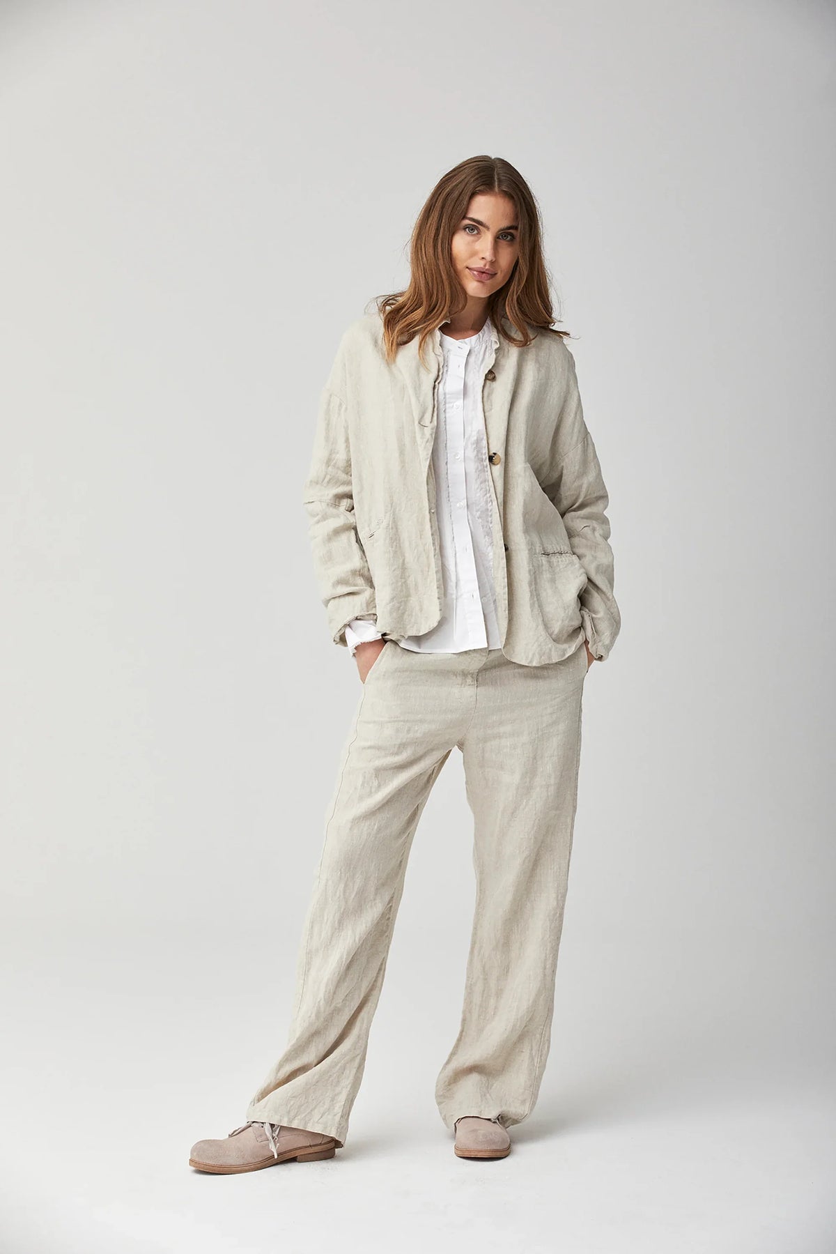 Linen Relaxed Breathable Casual Pants