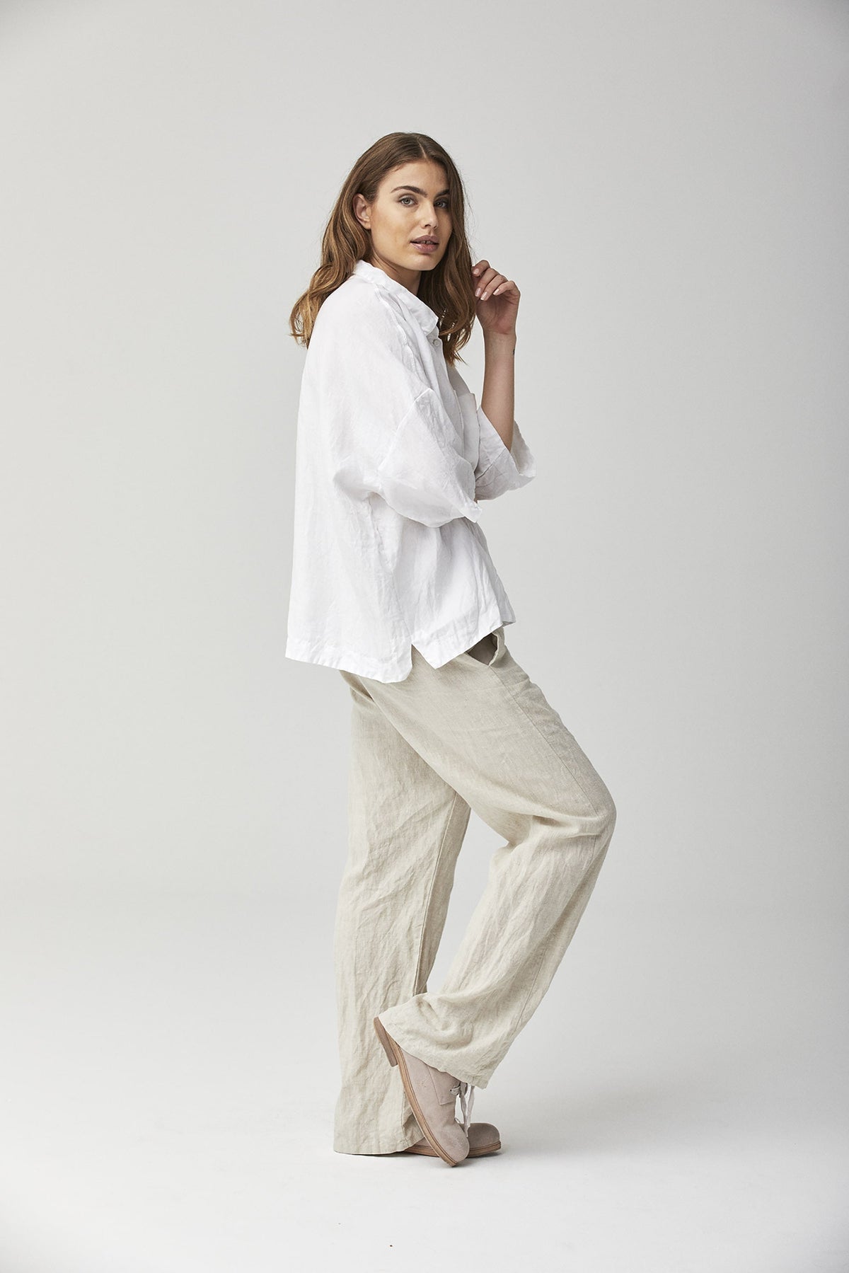 Linen Relaxed Breathable Casual Pants