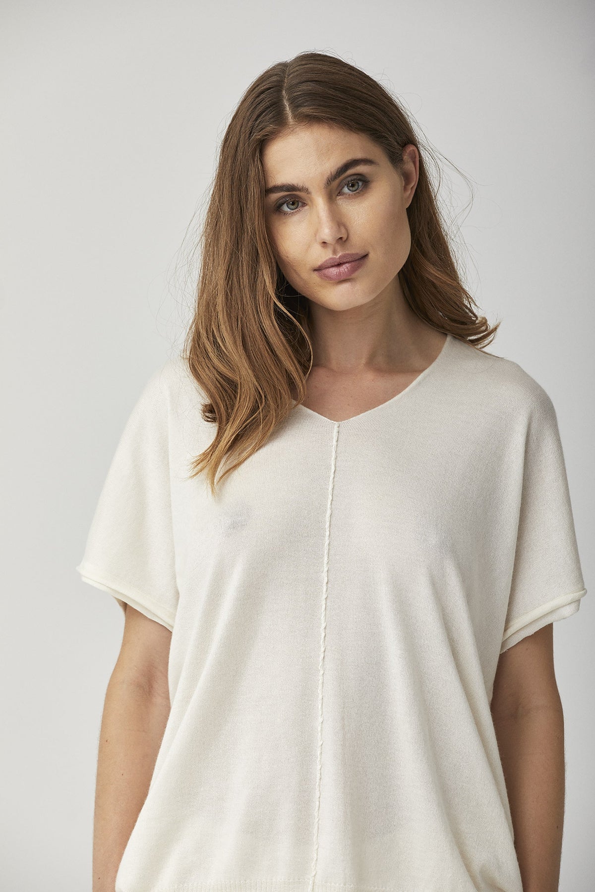 Comfortable White Short - Sleeved T – Shirt