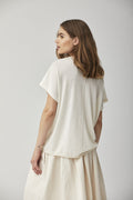 Comfortable White Short - Sleeved T – Shirt