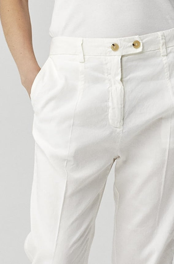Summer Casual White Trousers