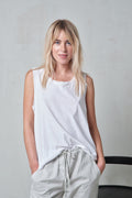 Simple Solid Color Sleeveless Tank Top