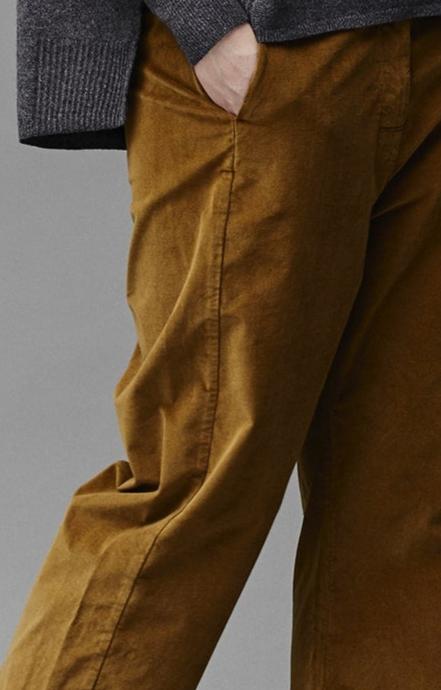 Comfortable Drapey Cotton Casual Pants