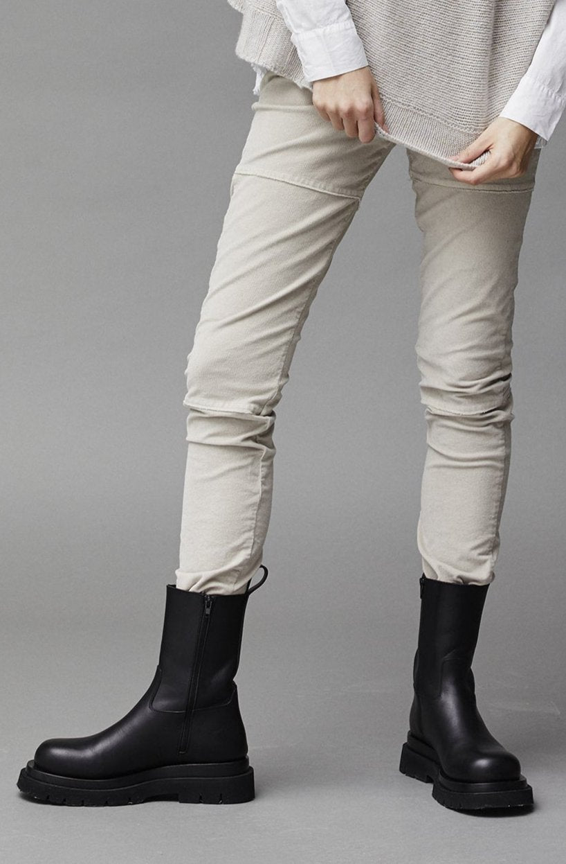 Slimming Beige Pencil Pants