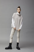 Slimming Beige Pencil Pants