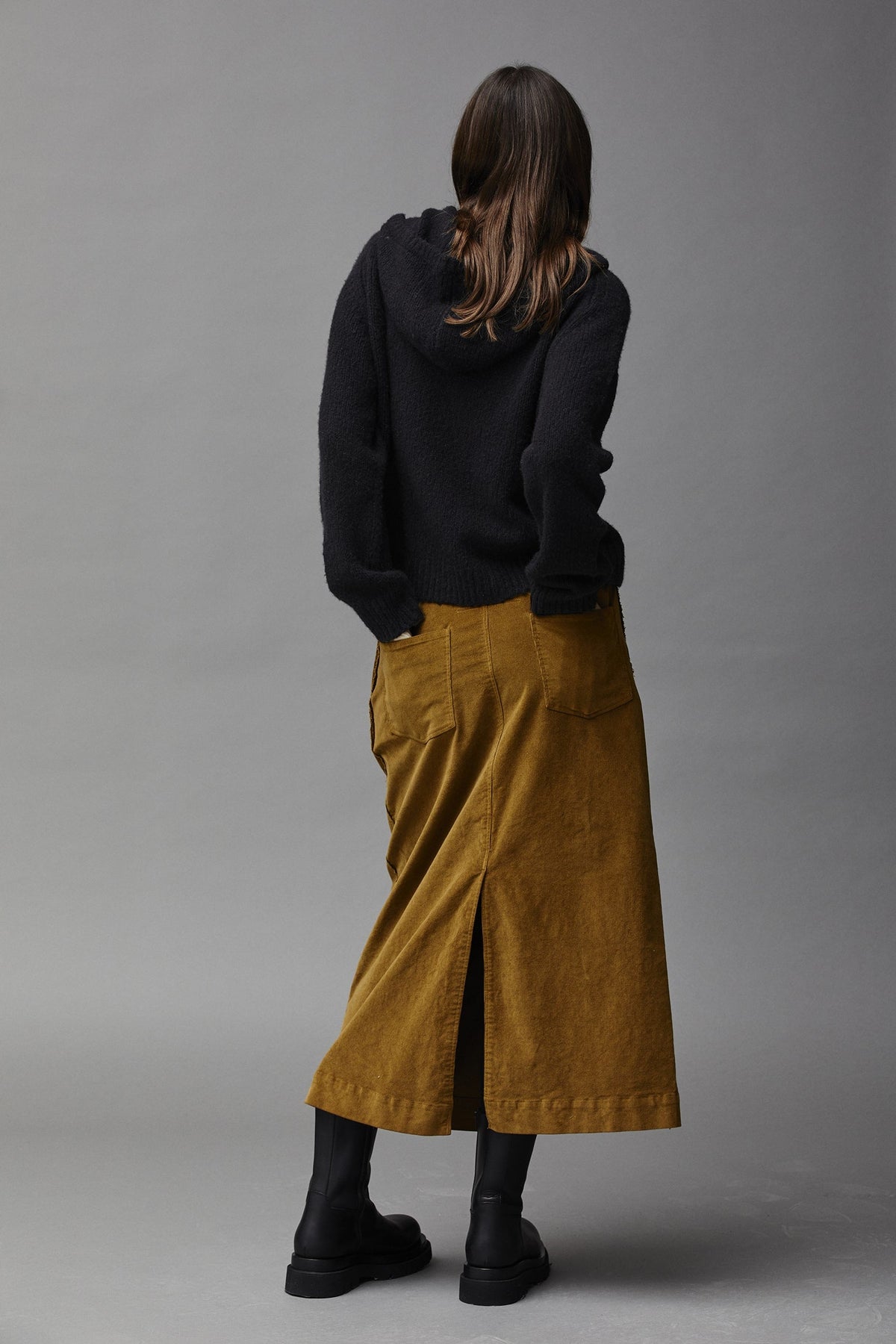 Vintage Style Rustic Brown Wide - Leg Trousers