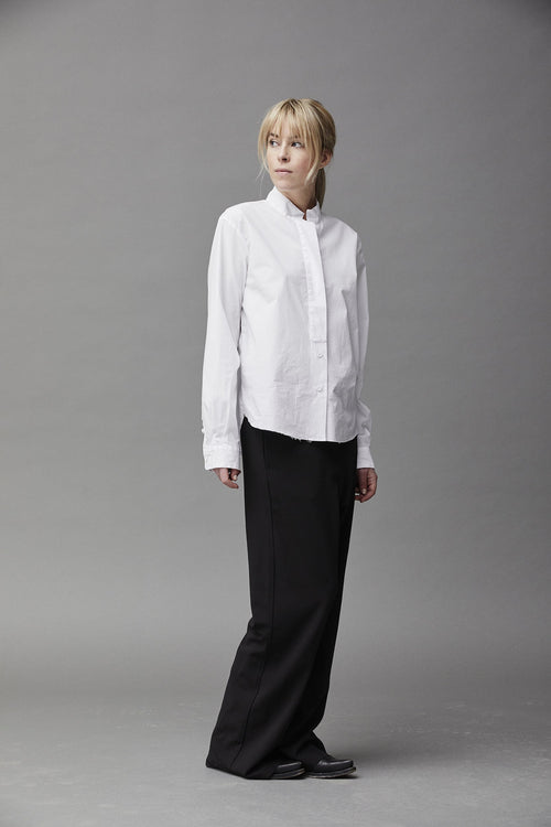 Black Straight Business Casual Suit Pants
