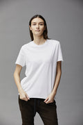 Pure Cotton Round Neck Short Sleeve Basic T-Shirt