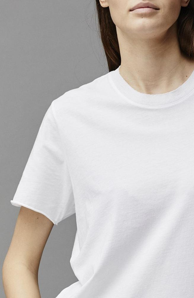 Pure Cotton Round Neck Short Sleeve Basic T-Shirt