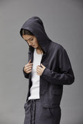 Fashionable Hooded Casual Jacket