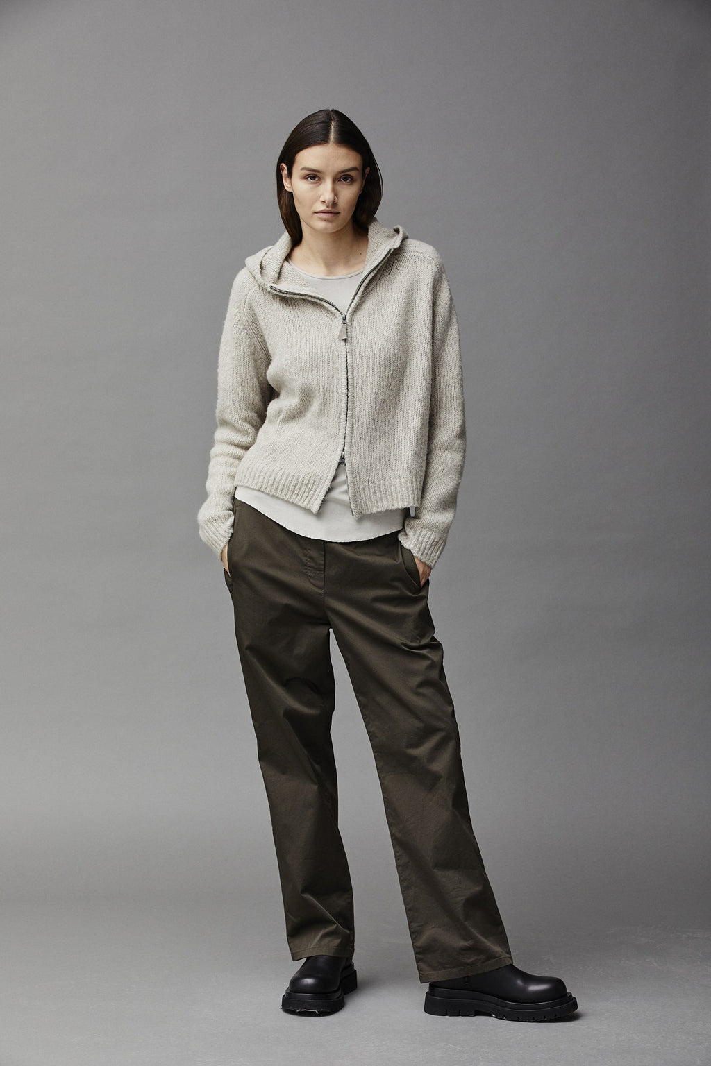 Relaxed Straight-leg Casual Pants