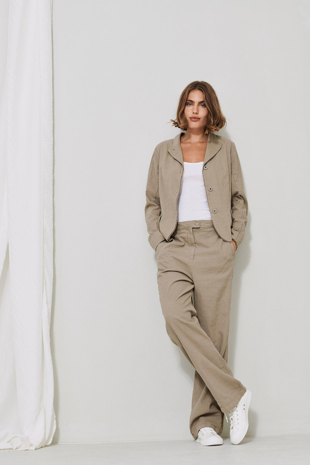 Casual Daily Linen Suit Jacket